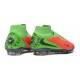 Zapatos Nike Phantom 6 High Elite Fg Hot Punch Negro Verde Strike