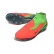 Zapatos Nike Phantom 6 High Elite Fg Hot Punch Negro Verde Strike