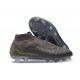 Zapatos de Fútbol Nike Phantom 6 High Elite Fg Gris Negro