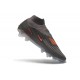 Zapatos de Fútbol Nike Phantom 6 High Elite Fg Gris Negro