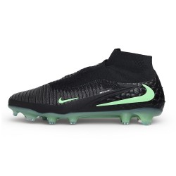 Zapatos de Fútbol Nike Phantom 6 High Elite Fg Negro Verde ilusión