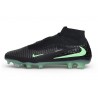 Zapatos de Fútbol Nike Phantom 6 High Elite Fg Negro Verde ilusión