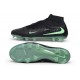 Zapatos de Fútbol Nike Phantom 6 High Elite Fg Negro Verde ilusión