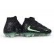 Zapatos de Fútbol Nike Phantom 6 High Elite Fg Negro Verde ilusión