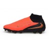 Zapatos de Fútbol Nike Phantom 6 High Elite Fg Brt Carmesí Desenfoque Negro