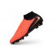 Zapatos Nike Phantom 6 High Elite Fg Brt Carmesí Desenfoque Negro
