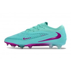 Zapatillas de Fútbol Nike Phantom 6 Low Elite FG Azul Lila