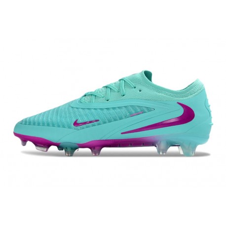 Zapatillas de Fútbol Nike Phantom 6 Low Elite FG Azul Lila