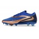 Bota de Futbol Nike Phantom 6 Low Elite FG Azul oscuro Cobre