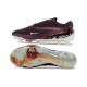 Bota de Futbol Nike Phantom 6 Low Elite FG Flechazo Burdeos Rojo Univ Fósil