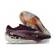 Bota de Futbol Nike Phantom 6 Low Elite FG Flechazo Burdeos Rojo Univ Fósil