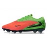 Bota de Futbol Nike Phantom 6 Low Elite FG Hot Punch Negro Verde Strike