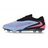 Bota de Futbol Nike Phantom 6 Low Elite FG Azul claro Rosa