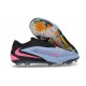 Bota de Futbol Nike Phantom 6 Low Elite FG Azul claro Rosa