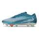 Bota de Futbol Nike Phantom 6 Low Elite FG Azul turquesa Blanco