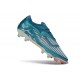 Bota de Futbol Nike Phantom 6 Low Elite FG Azul turquesa Blanco