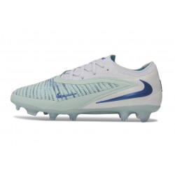 Bota de Futbol Nike Phantom 6 Low Elite FG Azul Glaciar