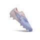 Bota de Futbol Nike Phantom 6 Low Elite FG Azul lavanda Rosa pálido 