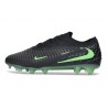 Bota de Futbol Nike Phantom 6 Low Elite FG Negro Verde Espejismo