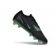Bota de Futbol Nike Phantom 6 Low Elite FG Negro Verde Espejismo