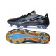 Tacón de Fútbol adidas F50 Hyperfast Evo FG Negro Core Azul Lucid Ray