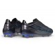 Tacón de Fútbol adidas F50 Hyperfast Evo FG Negro Core Azul Lucid Ray