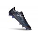 Tacón de Fútbol adidas F50 Hyperfast Evo FG Negro Core Azul Lucid Ray