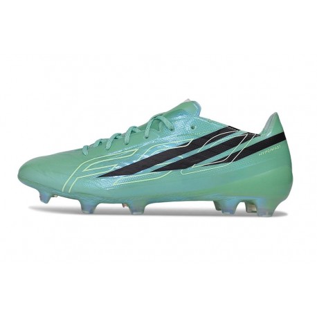 Tacón de Fútbol adidas F50 Hyperfast Evo FG Verde Negro