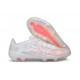 Tacón de Fútbol adidas F50 Hyperfast Evo FG Blanco Rosa