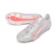 Tacón de Fútbol adidas F50 Hyperfast Evo FG Blanco Rosa
