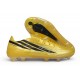 Tacón de Fútbol adidas F50 Hyperfast Evo FG Dorado Negro