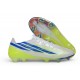 Tacón de Fútbol adidas F50 Hyperfast Evo FG Blanco Azul