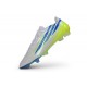 Tacón de Fútbol adidas F50 Hyperfast Evo FG Blanco Azul