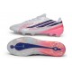 Tacón de Fútbol adidas F50 Hyperfast Evo FG Blanco Negro Rosa