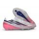 Tacón de Fútbol adidas F50 Hyperfast Evo FG Blanco Negro Rosa