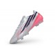 Tacón de Fútbol adidas F50 Hyperfast Evo FG Blanco Negro Rosa
