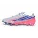 Tacón de Fútbol adidas F50 Hyperfast Evo FG Ftwr Blanco Morado Solar Turbo