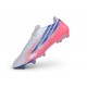 Tacón de Fútbol adidas F50 Hyperfast Evo FG Ftwr Blanco Morado Solar Turbo