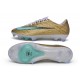 Tacos de Futbol Nike Mercurial Superfly XI Elite FG Mtlc Dorado Brillo verde