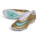 Tacos de Futbol Nike Mercurial Superfly XI Elite FG Mtlc Dorado Brillo verde