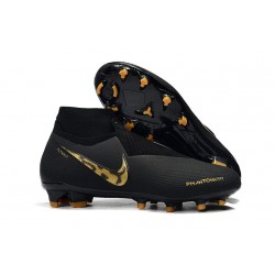 Nike Black Lux Zapatillas Phantom VSN Elite DF FG - Negro Oro