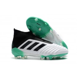 Botas de Fútbol adidas Predator 18+ FG - Blanco Negro Verde