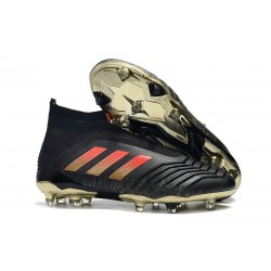 Botas de Fútbol adidas Predator 18+ FG - Negro Oro