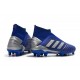 Botas adidas Predator 19+ FG para Adultos - Azul Plata