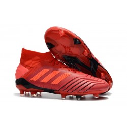 Zapatillas de Futbol adidas Predator 19.1 FG - Rojo