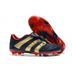 Zapatillas de Fútbol adidas Predator Accelerator FG - Armada Oro Rojo