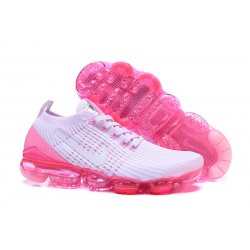 Zapatos Nike Air VaporMax Flyknit 2019 - Blanco Rosa