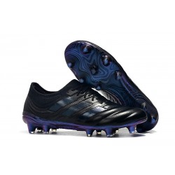 adidas Copa 19.1 FG Zapatos de Fútbol Negro Azul