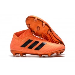 Adidas Nemeziz 18+ FG Botas de Fútbol - Naranja