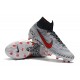 Neymar Bota Nike Mercurial Superfly 6 Elite AG Pro Blanco Negro Rojo